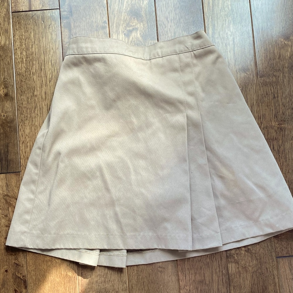 All uniform wear tan skirt girls size 10